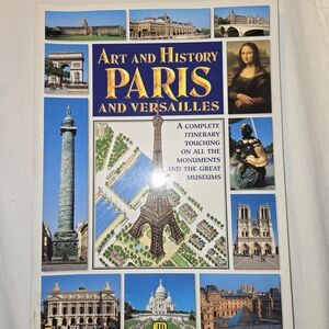 Art and History Paris and Versailles Book